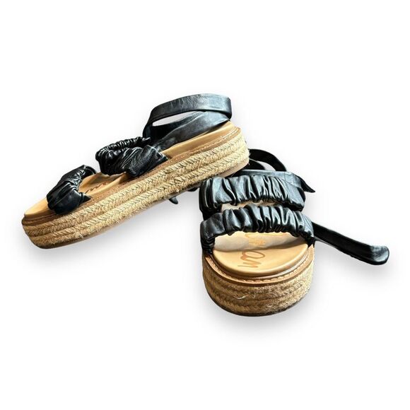 Sam Edelman Women's Size 7.5‎ black  Kerin Platform Sandals - Picture 5 of 8